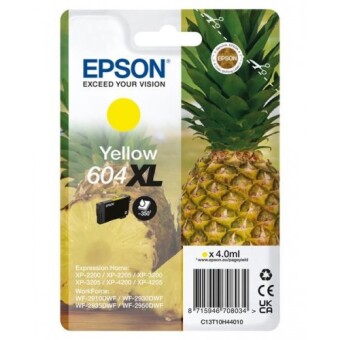 Originální cartridge EPSON č. 604 XL (T10H4) (Žlutá)