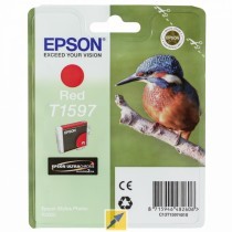 Originální cartridge EPSON T1597 (Červená)