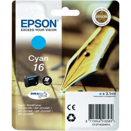 Originln cartridge EPSON T1622 (Azurov)
