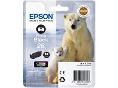 Cartridge do tiskrny Originln cartridge EPSON T2611 (Foto ern)