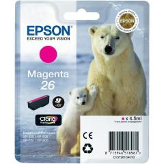Cartridge do tiskárny Originální cartridge EPSON T2613 (Purpurová)