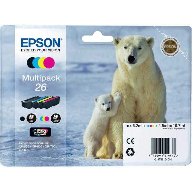 Sada originálních cartridge EPSON T2616 - obsahuje T2601-T2612/3/4