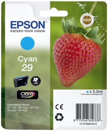 Originální cartridge EPSON T2982 (Azurová)