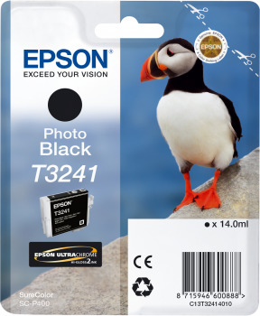 Originální cartridge EPSON T3241 (Foto černá)