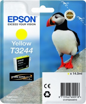 Originální cartridge EPSON T3244 (Žlutá)