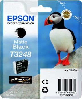 Originální cartridge Epson T3248 (Matně černá)