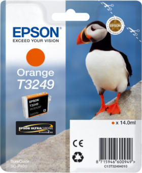 Originln cartridge EPSON T3249 (Oranov)