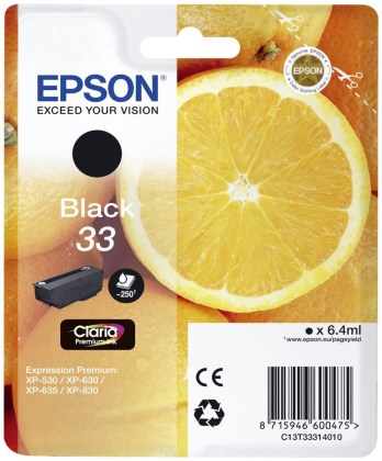 Originální cartridge EPSON T3331 (Černá)