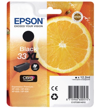 Originální cartridge EPSON T3351 (Černá)