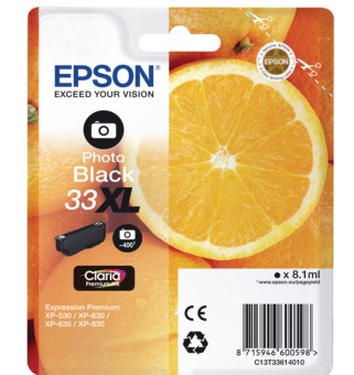 Originln cartridge Epson T3361 (Foto ern)