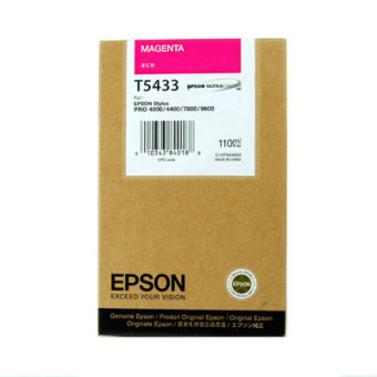 Originální cartridge EPSON T5433 (Purpurová)