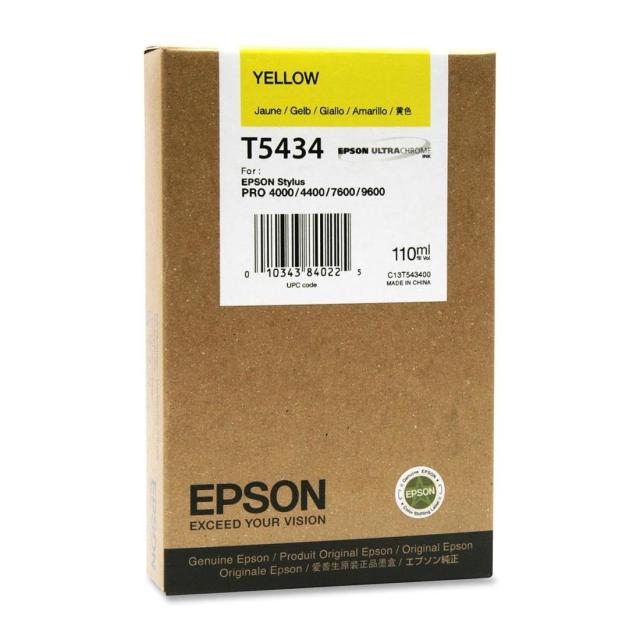 Originální cartridge EPSON T5434 (Žlutá)