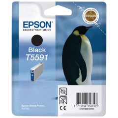 Cartridge do tiskrny Originln cartridge EPSON T5591 (ern)
