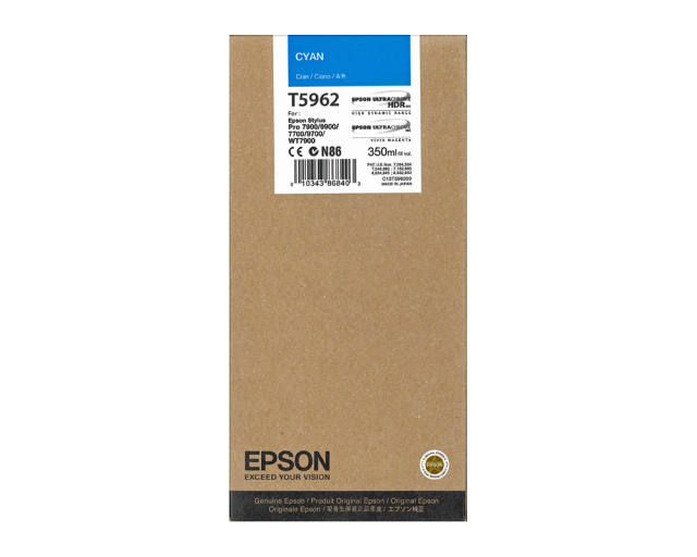 Originální cartridge EPSON T5962 (Azurová)