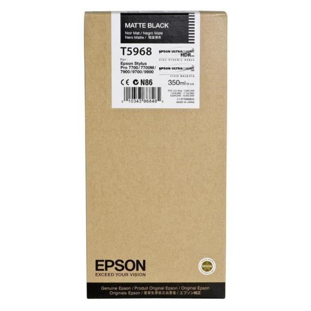 Originální cartridge EPSON T5968 (Matně černá)
