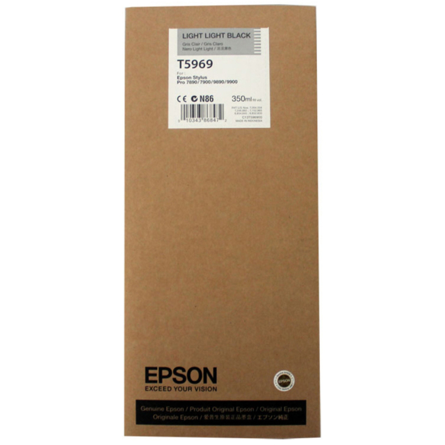 Originální cartridge EPSON T5969 (Světle světle černá)