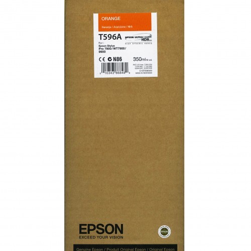 Originální cartridge EPSON T596A (Oranžová)