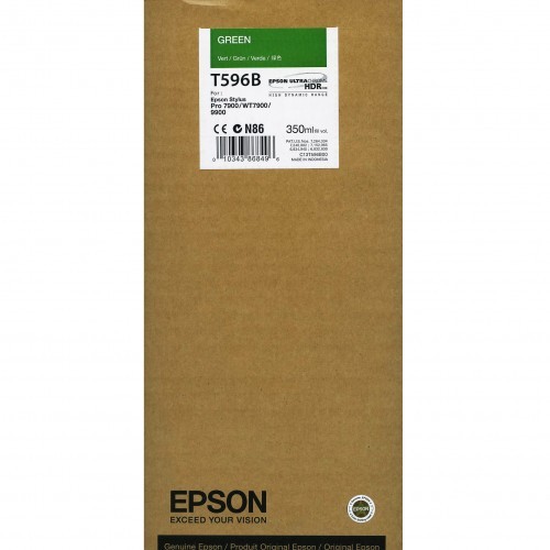 Originální cartridge EPSON T596B (Zelená)