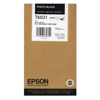 Originln cartridge EPSON T6021 (Foto ern)