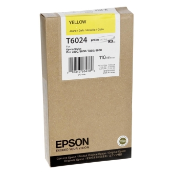 Originální cartridge EPSON T6024 (Žlutá)