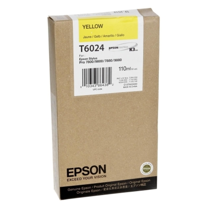 Originln cartridge EPSON T6024 (lut)