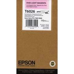 Cartridge do tiskrny Originln cartridge Epson T6026 (iv svtle purpurov)