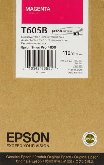 Originln cartridge EPSON T605B (Purpurov)