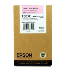 Cartridge do tiskrny Originln cartridge EPSON T605C (Svtle purpurov)