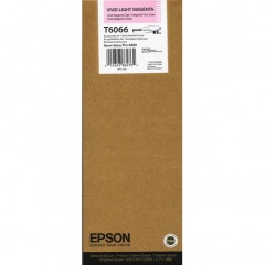 Cartridge do tiskárny Originální cartridge EPSON T6066 (Živě světle purpurová)
