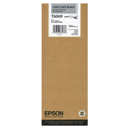 Originln cartridge EPSON T6069 (Svtle svtle ern)