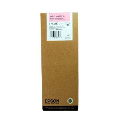 Originální cartridge EPSON T606C (Světle purpurová)