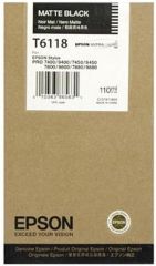 Cartridge do tiskrny Originln cartridge EPSON T6118 (Matn ern)