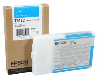 Originln cartridge EPSON T6132 (Azurov)