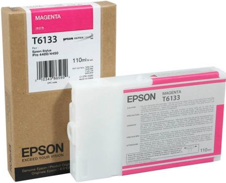 Originální cartridge EPSON T6133 (Purpurová)