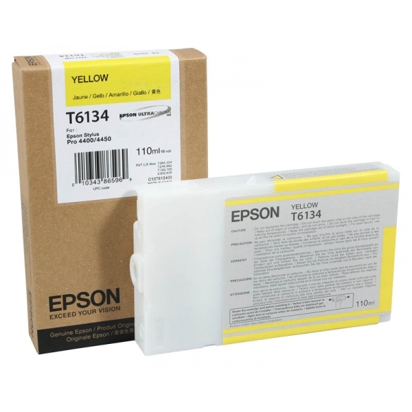 Originální cartridge EPSON T6134 (Žlutá)