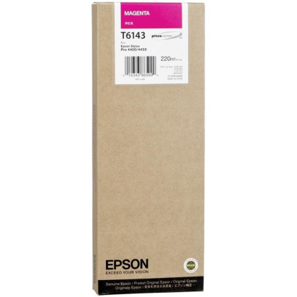 Originln cartridge EPSON T6143 (Purpurov)
