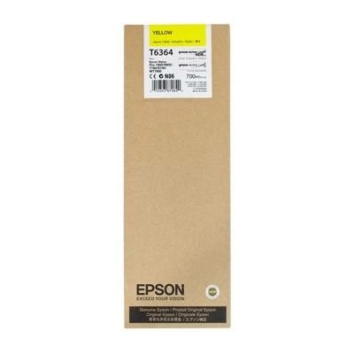 Originální cartridge EPSON T6364 (Žlutá)