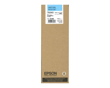 Originln cartridge EPSON T6365 (Svtle azurov)