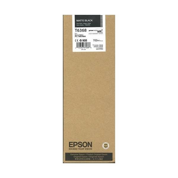 Originální cartridge EPSON T6368 (Matně černá)