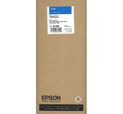 Originln cartridge EPSON T6422 (Azurov)