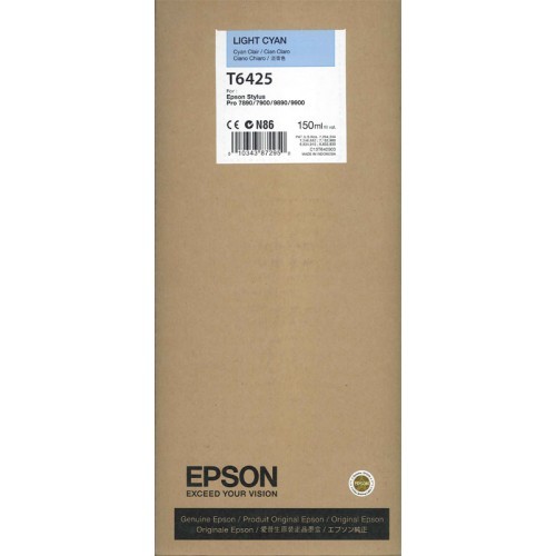 Originální cartridge EPSON T6425 (Světle azurová)
