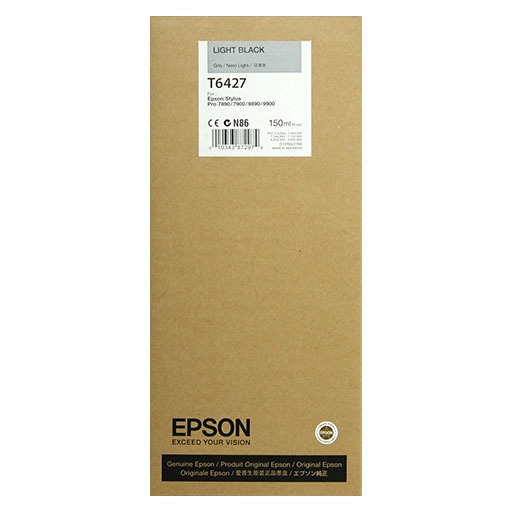 Originální cartridge EPSON T6427 (Světle černá)