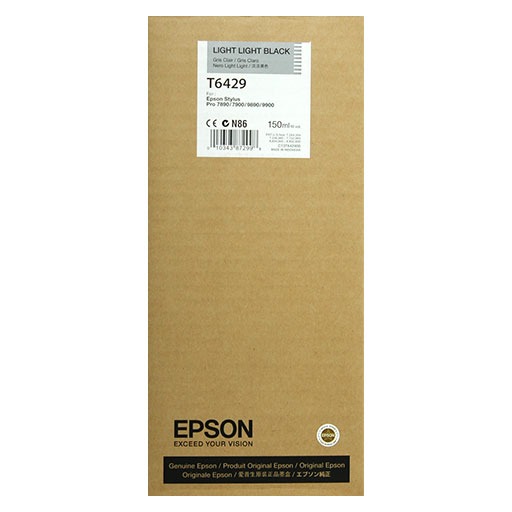 Originální cartridge EPSON T6429 (Světle světle černá)