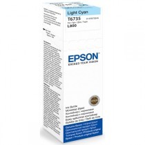 Originální lahev Epson T6735 (Foto azurová)