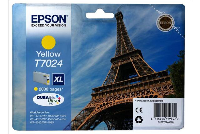 Originální cartridge EPSON T7024 XL (Žlutá)