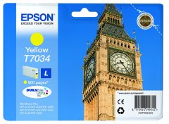 Cartridge do tiskrny Originln cartridge EPSON T7034 L (lut)