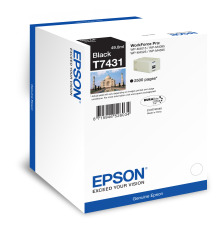 Cartridge do tiskrny Originln lahev Epson T7431 (ern)