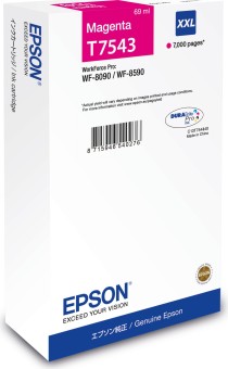 Originln cartridge Epson T7543 (Purpurov)