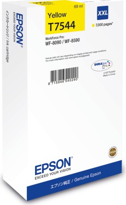 Originln cartridge Epson T7544 (lut)