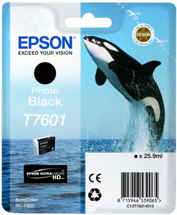 Originální cartridge EPSON T7601 (Foto černá)